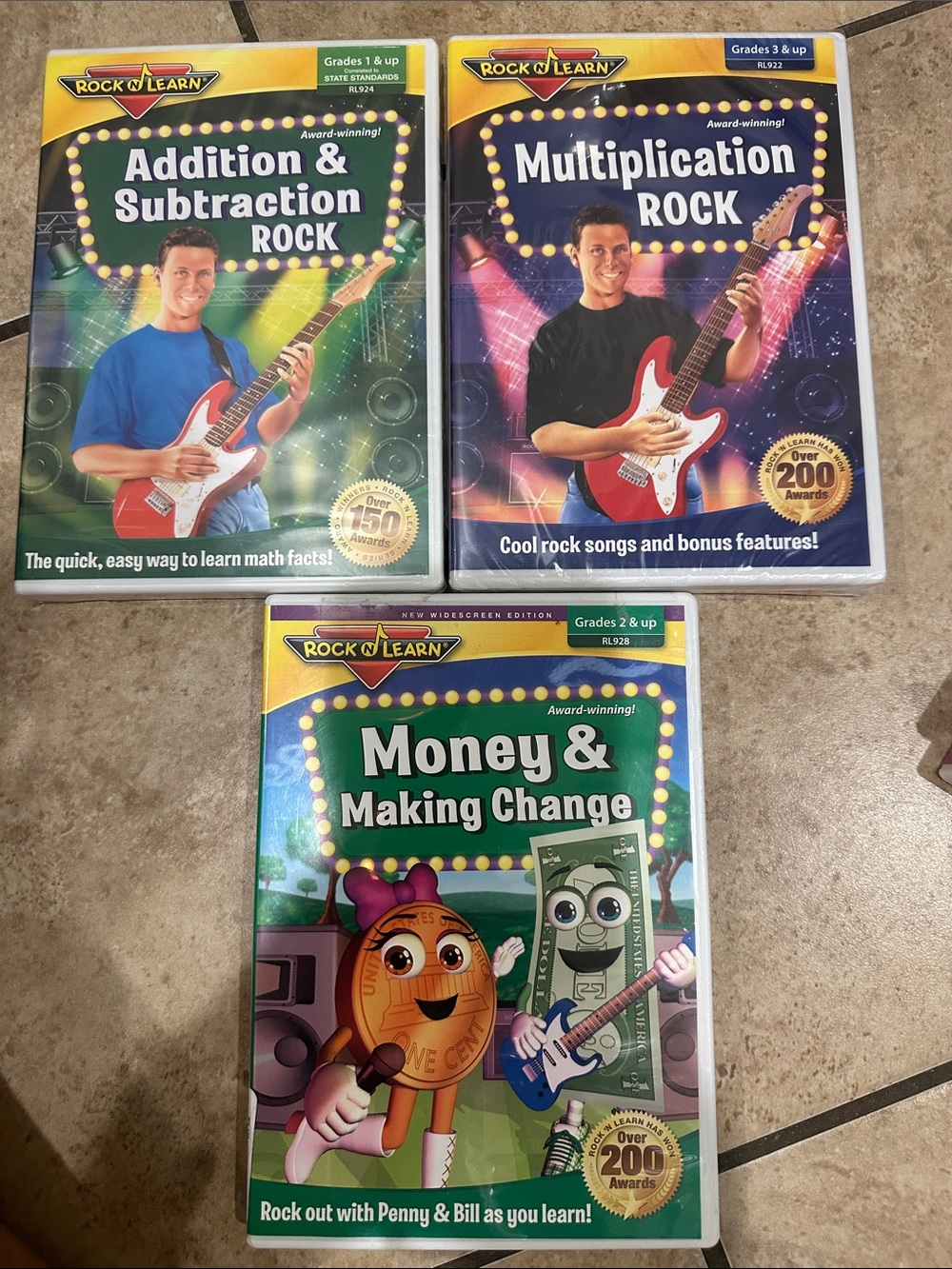 Rock N Learn DVDs 📀